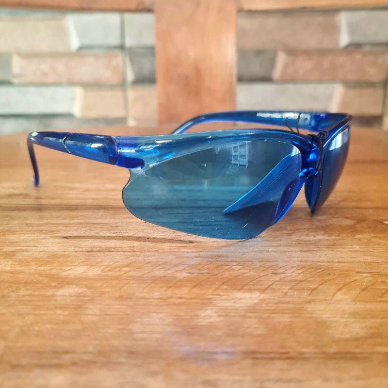 KACAMATA ANAK GAYA SPORT / Kacamata Safety , Olahraga , Outdor & Bersepeda Anak Cewe Cowo-Biru Type 2