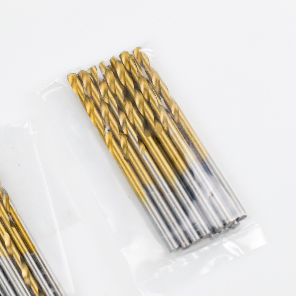 Mata Bor Power Drill Bits Titanium Coated 50 PCS - DW1361 - Golden