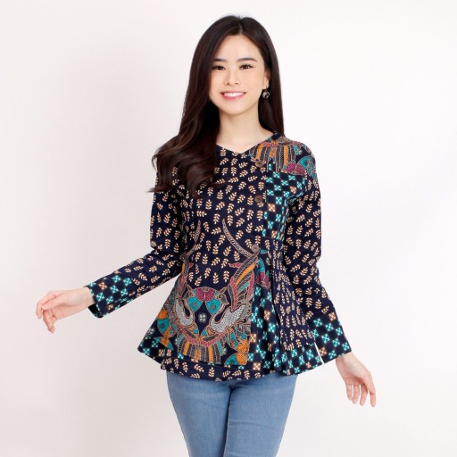 Batik Wanita - Atasan Batik 185 - 615 Tangan Panjang