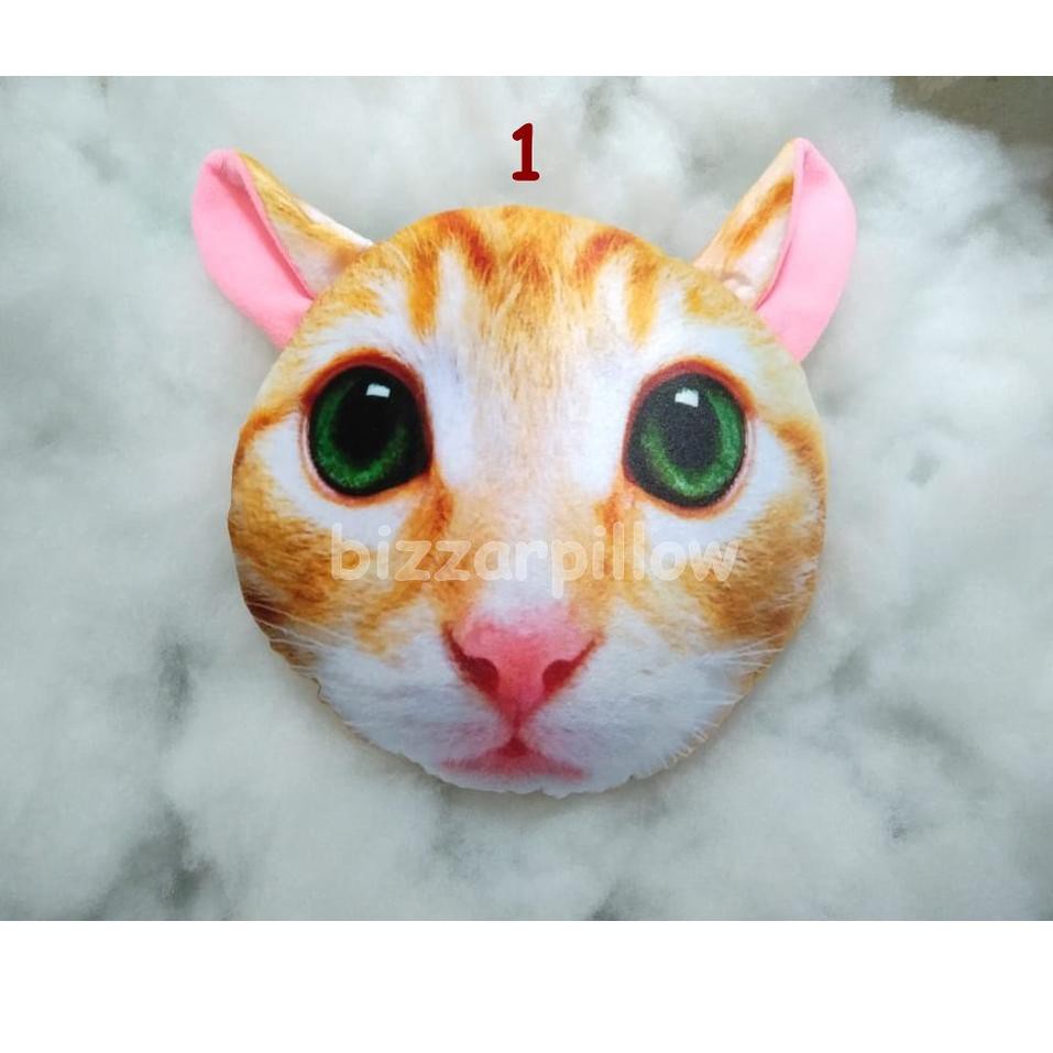 Bagus Banget Bantal Kepala Kucing Lucu Shopee Indonesia