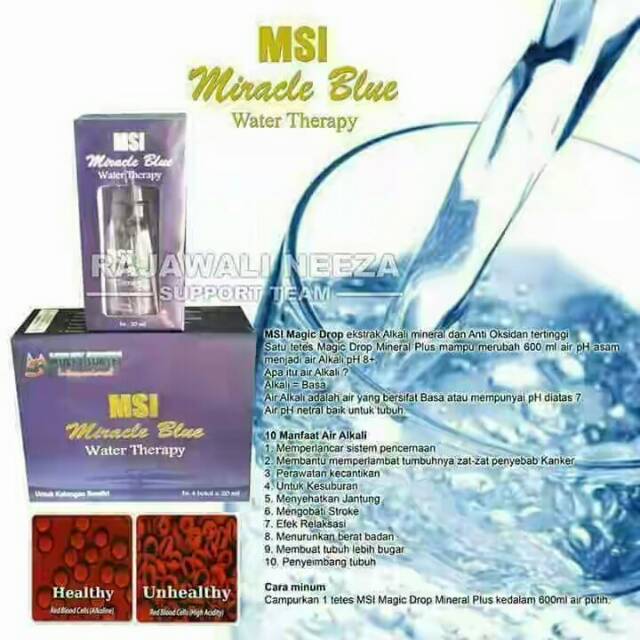 MIRACLE BLUE 100% PRODUK ASLI MITRA MSI