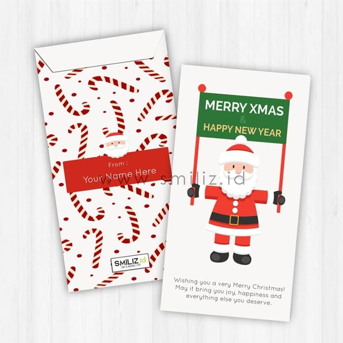 

Amplop Angpao Natal Santa Claus Lucu 2022