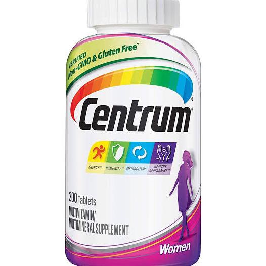 Centrum Multivitamin Multimineral Supplement for Women 200 tablets
