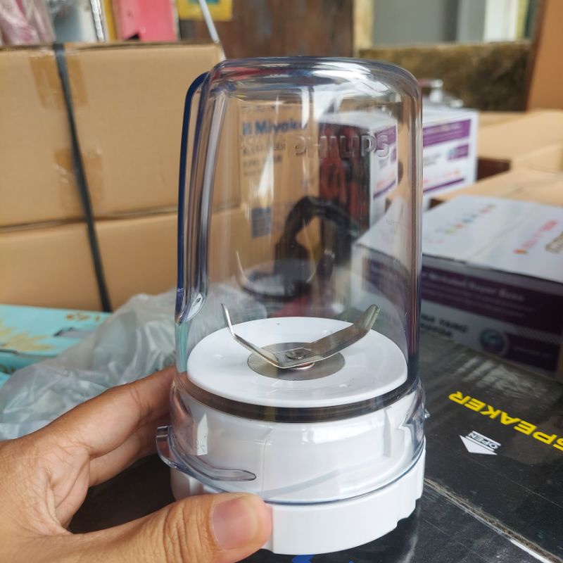 Gelas Bumbu Drill mill Blender Philips Original