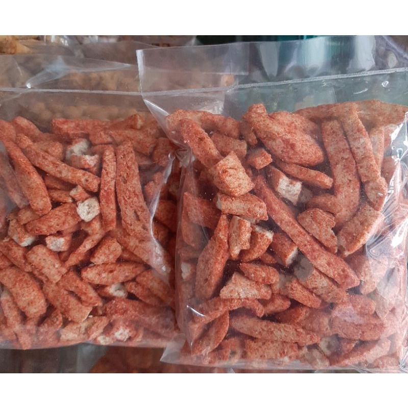 

Basreng Stick Pedas 180gr/Bakso Goreng/Snack Kiloan