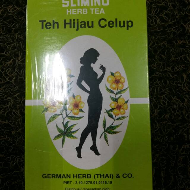 

SLIMING HERB TEA Teh Hijau Celup (20 teabags)