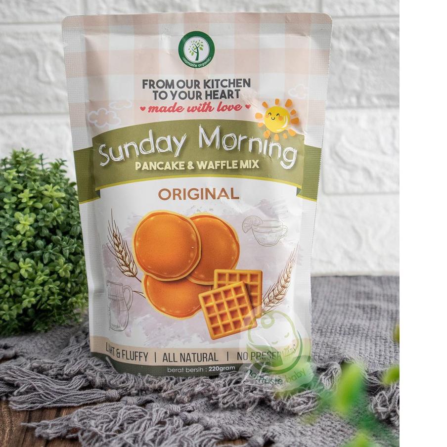 

Terjangkau - SUNDAY MORNING PANCAKE AND WAFFLE MIX - ORIGINAL 220GR