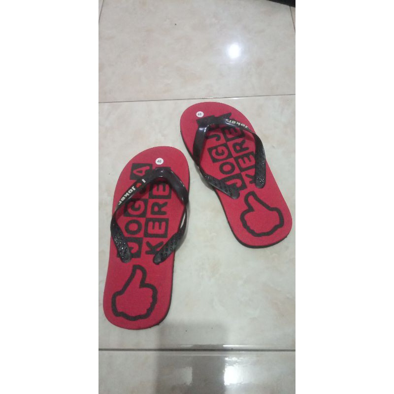 TERMURAH / COD / SANDAL JOGJA KEREN / SANDAL JEPIT / SANDAL MURAH / GROSIR SANDAL / OLEH-OLEH JOGJA