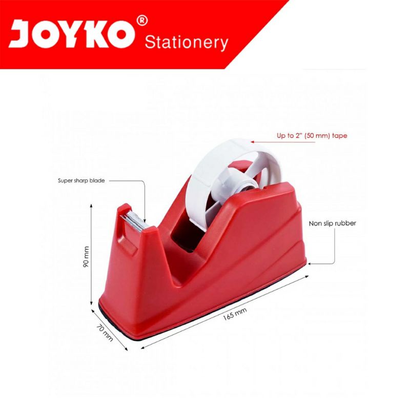 

Tape Cutter Dispenser pemotong isolasi hingga/ Pemotong pita perekat Joyko TC-110