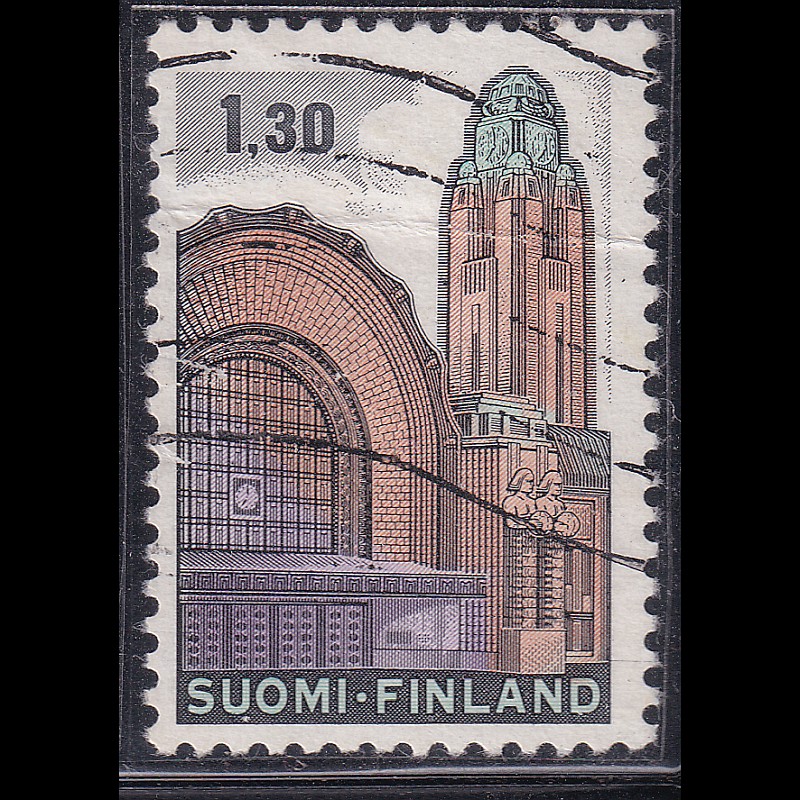 

Prangko Finland 1971 - The Central Train Station in Helsinki