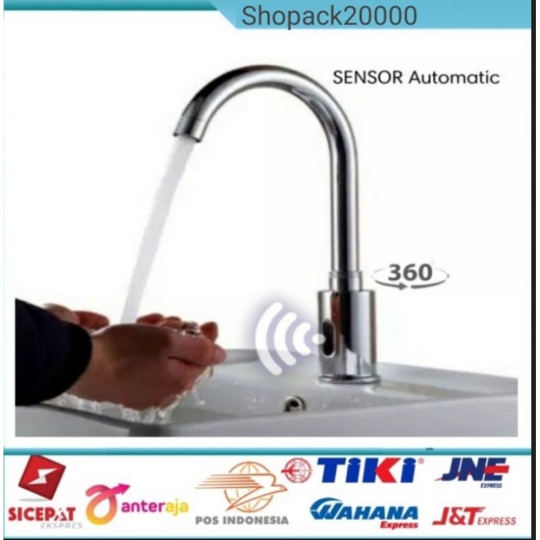 KRAN WESTAFEL MODEL LEHER ANGSA AUTOMATIC WATER FAUCET IR SENSOR-2 SELANG