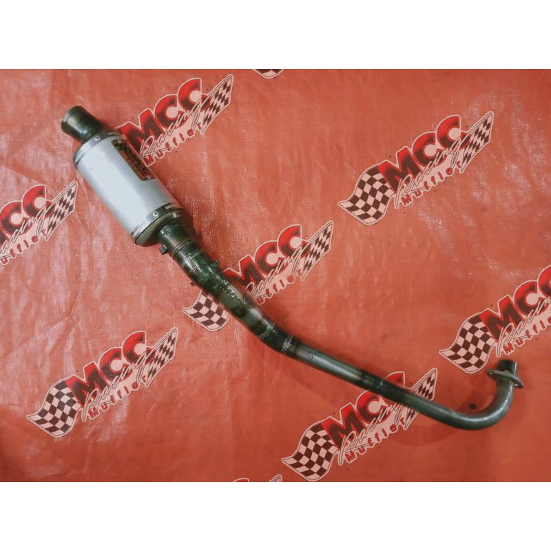 Knalpot Bebek Trioval 130 Tune Up MCC Racing Muffler