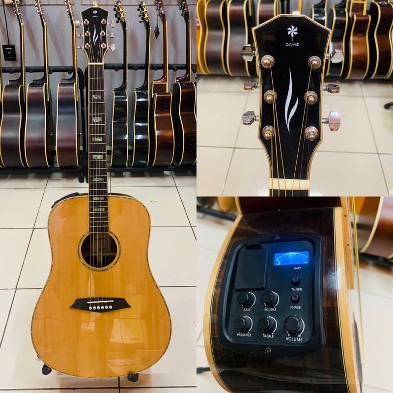 Gitar Akustik Elektrik Dame Original 520 NT