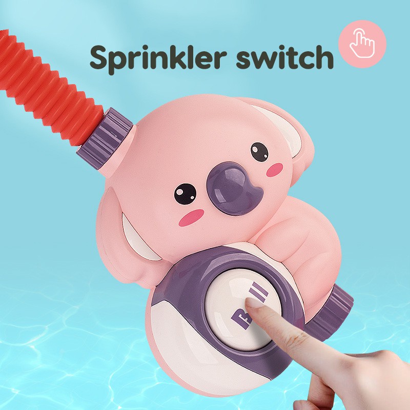 Qh-Mainan Mandi Anak Pancuran Bentuk Gajah/Mainan Mandi Elektrik Untuk Bayi Buth Shower