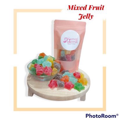 

Mixed Fruit Jelly / Jelly Rasa Buah - variasi