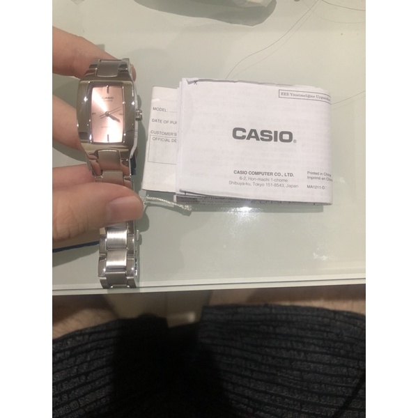 Casio General LTP‐1165A‐4CDF/LTP1165A4CDF/LTP‐1165AOriginal GARANSI RESMI CASIO