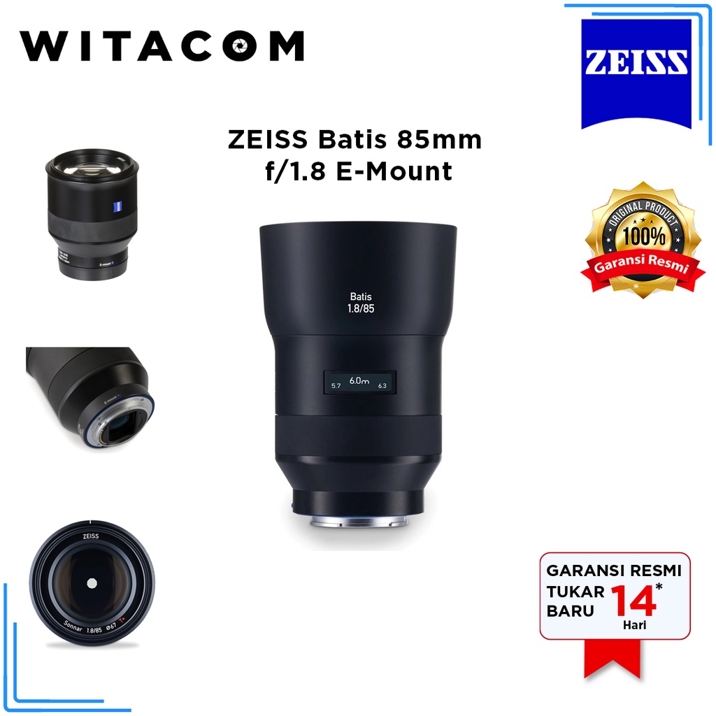 Zeiss Batis 1.8/85mm E-Mount (Full Frame)