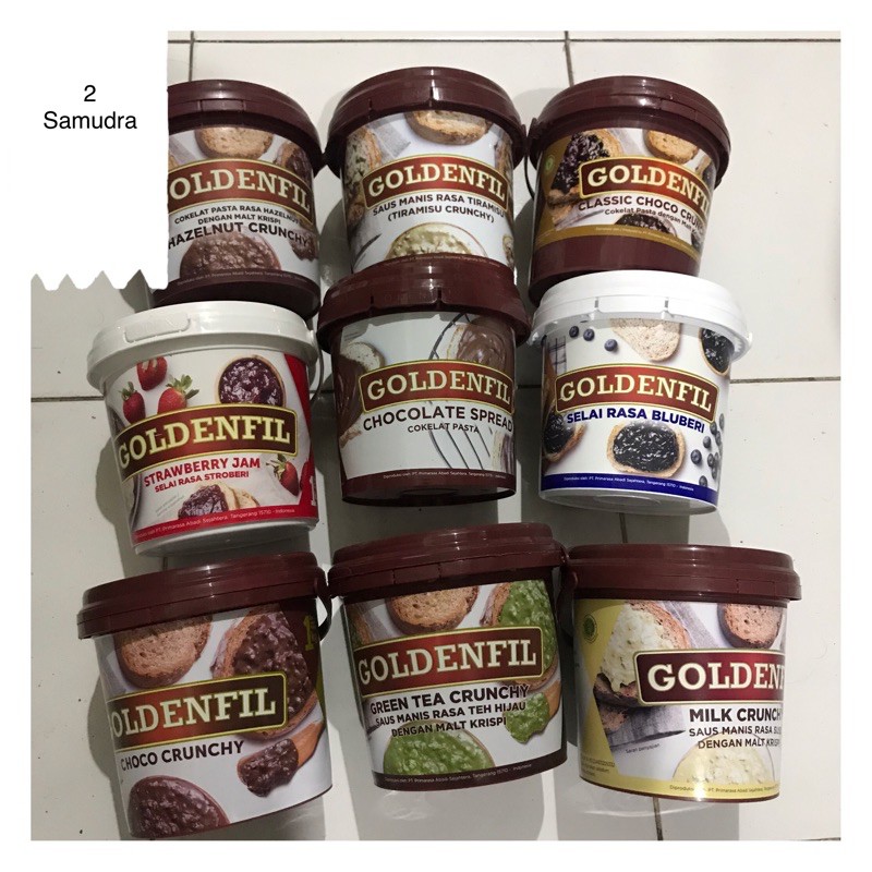 

(X) GoldenFill Selai Keju crunchy goldenfil Serat dan Crunchy. Merk Goldenfil ovomaltine Hazelnut C