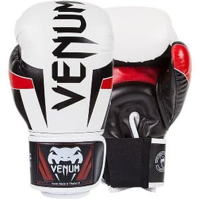 venum boxing gloves red