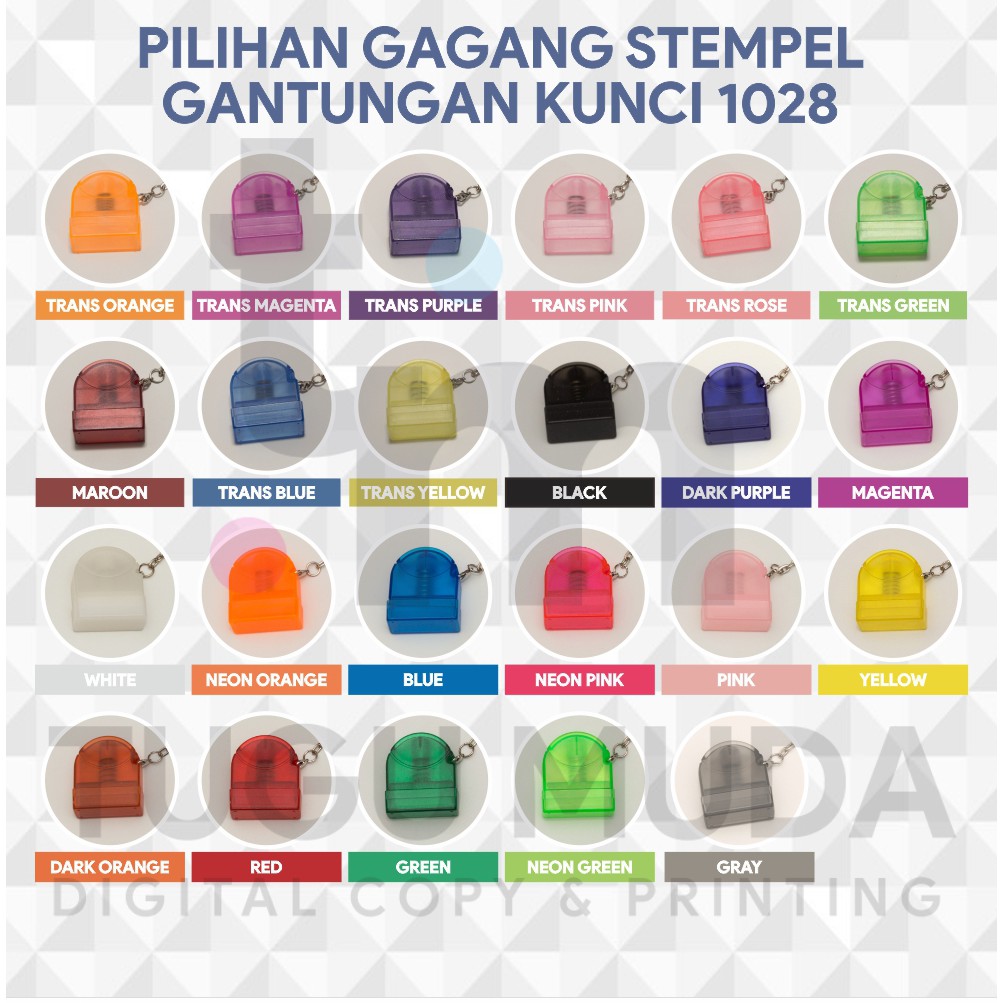 

Stempel Murah Gantungan Kunci 1028