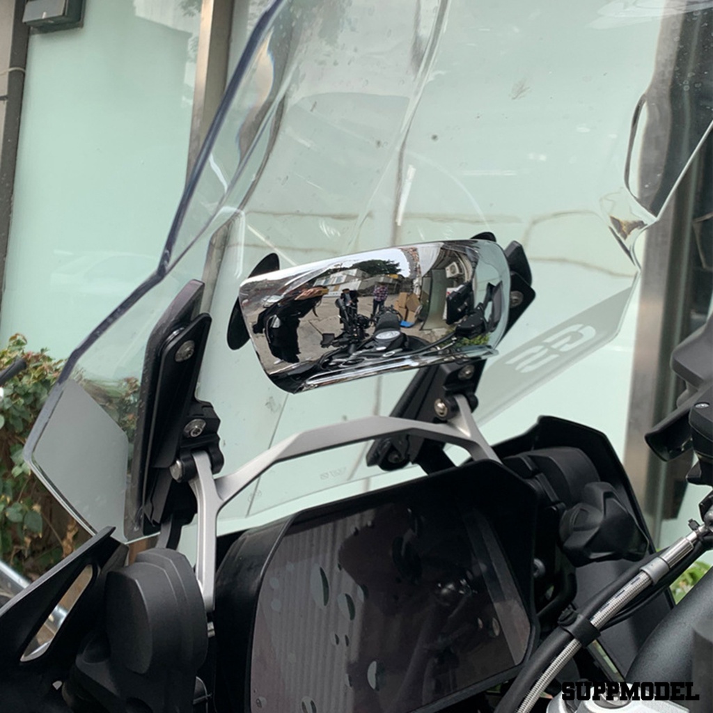 Spm Kaca Spion 180 Derajat Anti Gores Warna Krom Untuk Motor