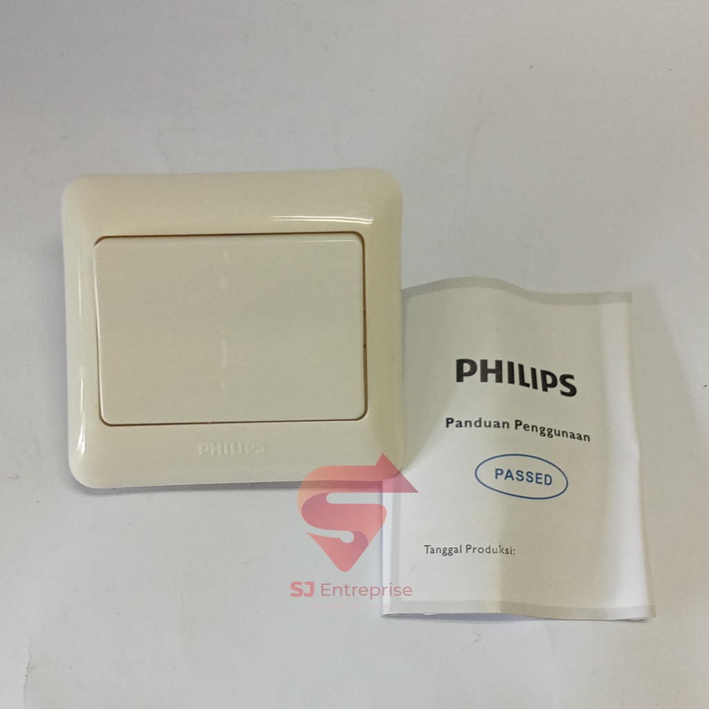 Saklar Tunggal / Saklar Engkel Philips Essential