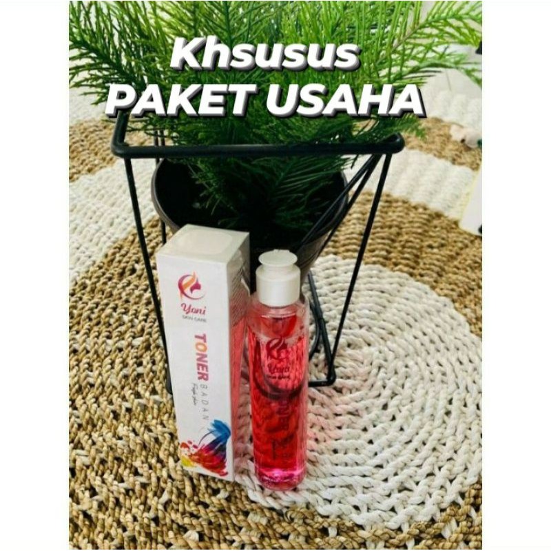 [PAKET RESELLER] Toner badan yoni skincare