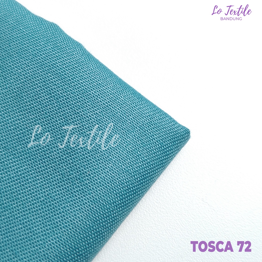 Kain Katun Toyobo Fodu Premium 0.5 Meter (Seri 1) - Bahan Katun Podu Cotton Koko Gamis Meteran-Toska - 72