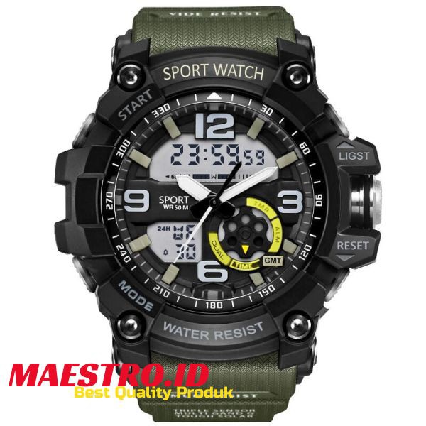 G Militer SHOCK Jam Tangan Pria Sport Watch LED Digital 50 M Tahan Air Jam Tangan Kasual Pria Jam