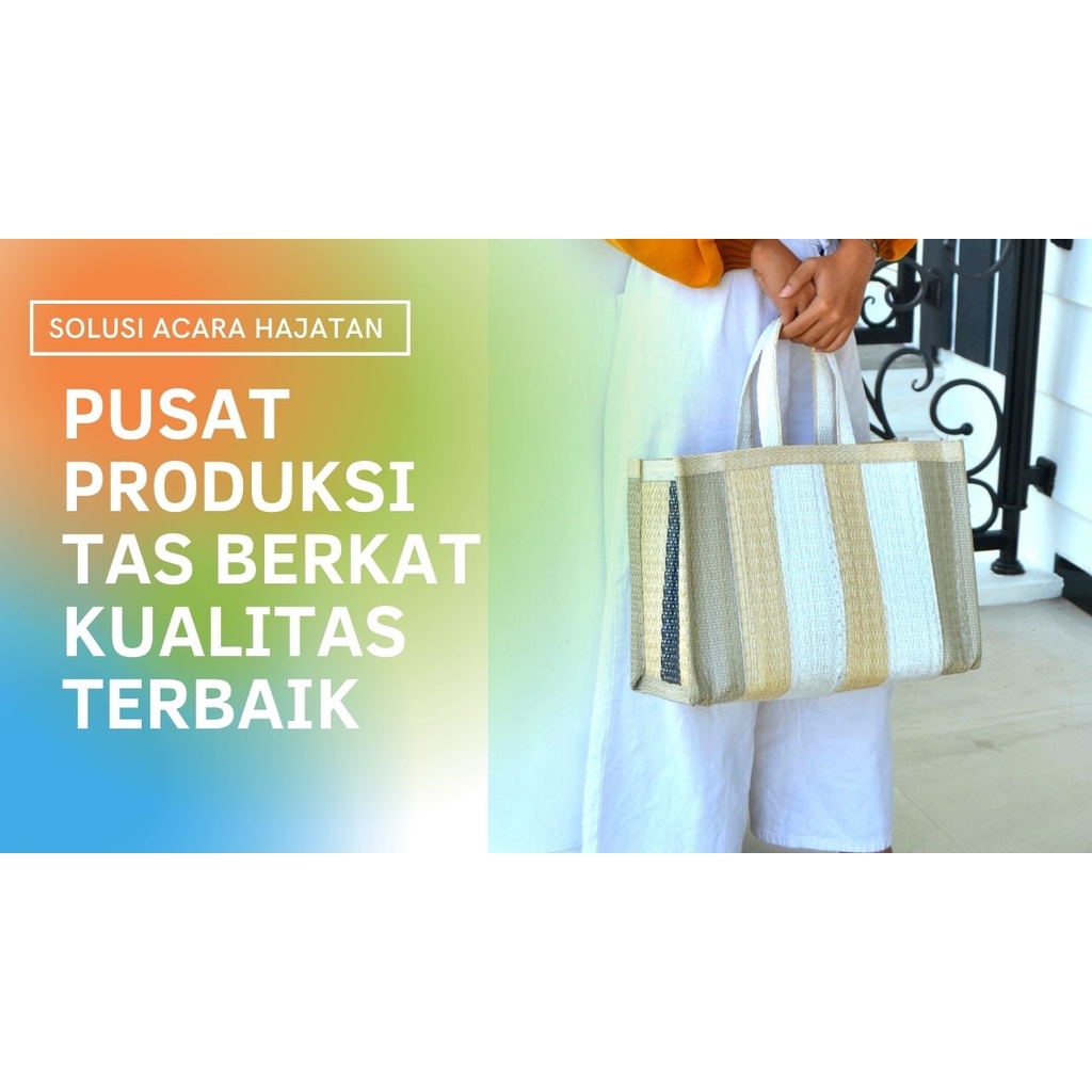 (Lebih Awet), Tas Anyam, Tas Tahlilan, Tas Belanja, Webbing Bag