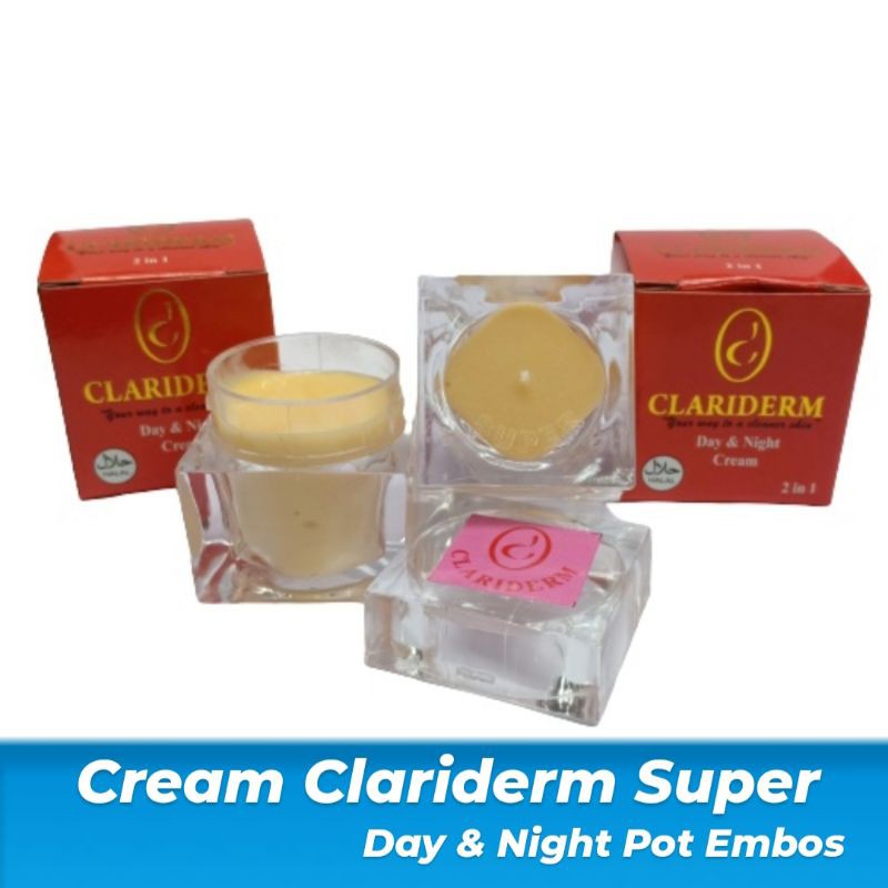 Satuan // Cream Clariderm SUPER Day &amp; Night Cream