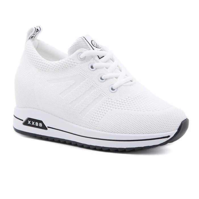 PVN Raina Sepatu Sneakers Wanita Putih Sport Shoes Black Tosca 045 - White, 36