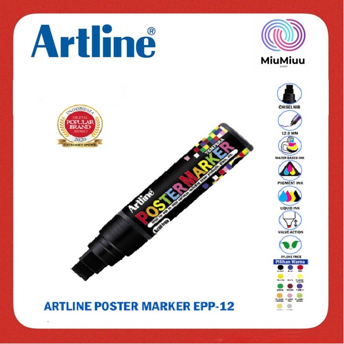 

SPIDOL POSTER MARKER ARTLINE EPP-12
