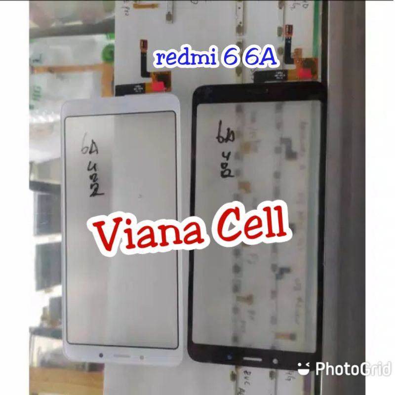 TOUCHSCREEN LAYAR SENTUH TC TS KACA DEPAN LCD XIAOMI REDMI 6 6A ORIGINAL XIOMI NEW