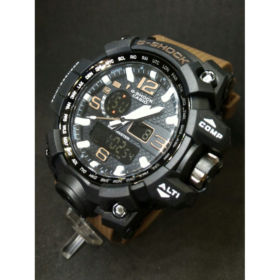 TERMURAH G SHOCK GWG 1000 GSHOCK GWG1000 TALI COKLAT BRONZE   Cokelat Tua Murah