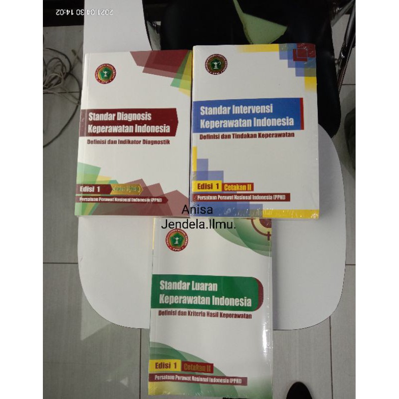 Buku SDKI, SLKI, SIKI ORIGINAL PPNI Keperawatan Indonesia