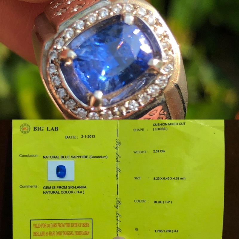 Blue Sapphire Srilanka