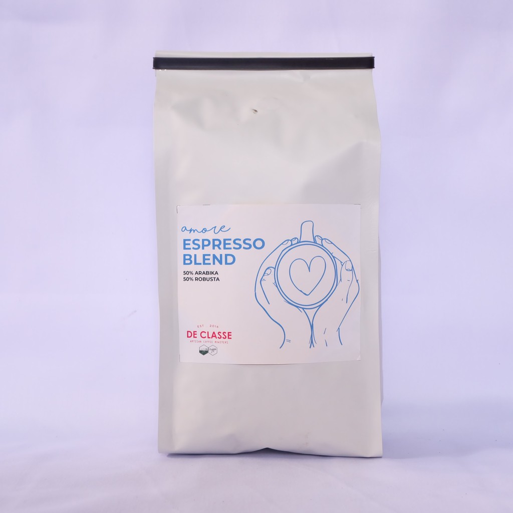 

KOPI ESPRESSO BLEND 50:50 1KG | BIJI KOPI ATAU BUBUK KOPI AMORE