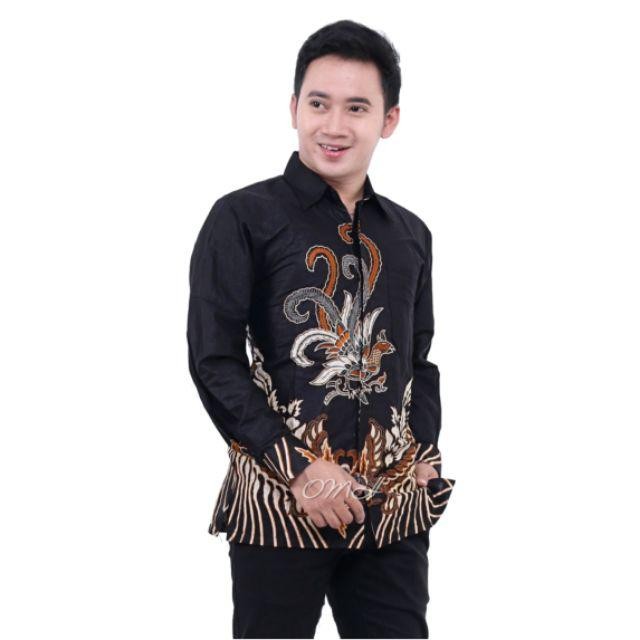 Diskon Bswart Batik Hrb026 Kenongo Hem Pendek Padi Pekalongan M L Xl Batik Pria Murah