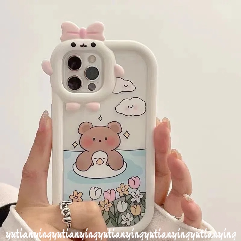 Soft Case 2 In 1 Motif Kartun Monster 3D Untuk IPhone 7 8 6 6S 14 Plus 11 13 12 14 Pro MAX XR XS MAX X SE