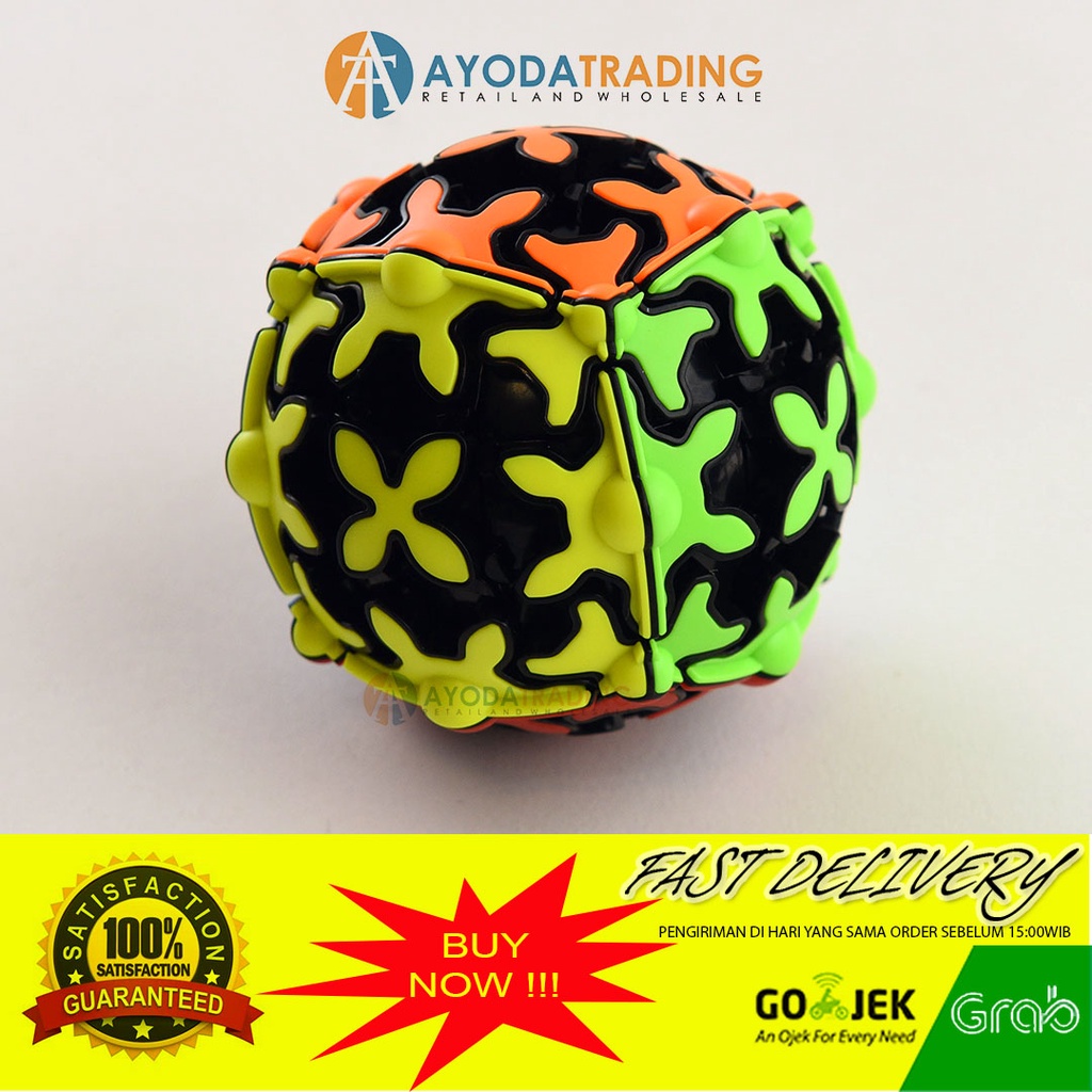 QiYi Rubik Gear Ball 3x3x3 Speedcube