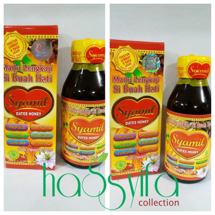 

Madu syamil dates honey / madu si buah hati / madu syamil anak