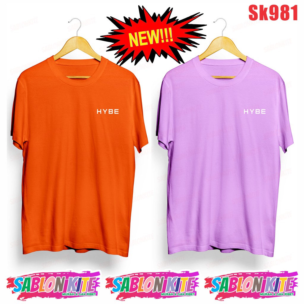 MURAH!!! KAOS KPOP JUNGKOOK HYBE SK981 UNISEX COMBED 30S