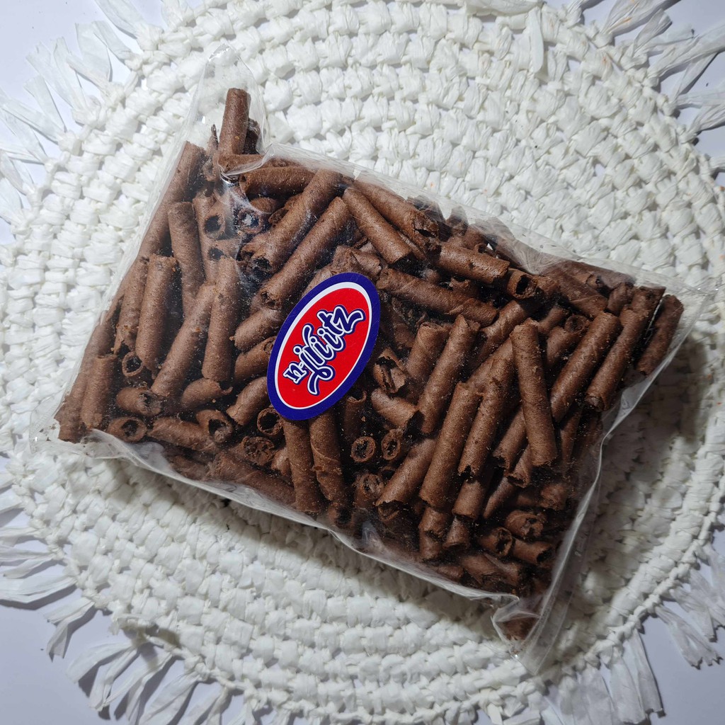 

SNACK KILOAN / SNACK MURAH / Wafer Roll Mini Coklat 500gr