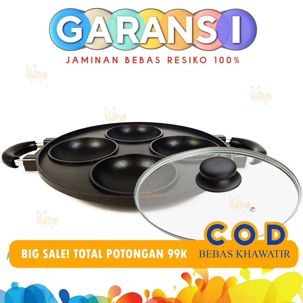 Cetakan Kue Serabi Selong Anti Lengket