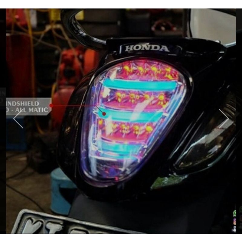 lampu belakang LED / Stop lamp Scoopy fi 2013 - 2016 Jpa
