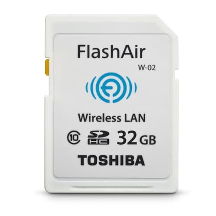 Toshiba Flash Air SD Memory Card WIFI Class 10 - 32GB