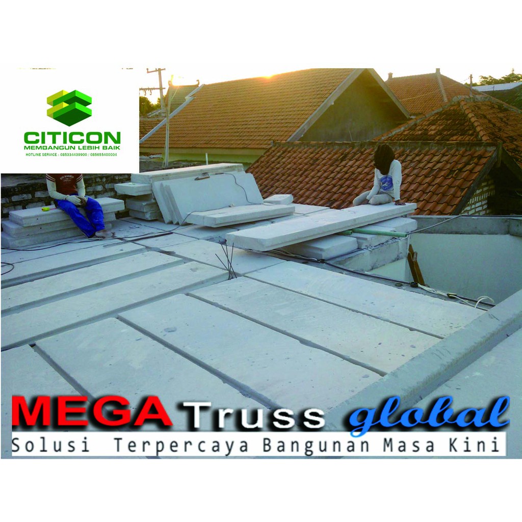 Materal Panel Lantai Citicon Bagus di Denpasar, Bali - Panel Dak Hebel - Material Bahan Bangunan