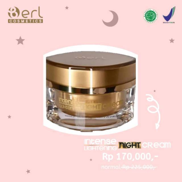 Night Cream B Erl Cosmetics / BErl Cosmetics / BErlCosmetics