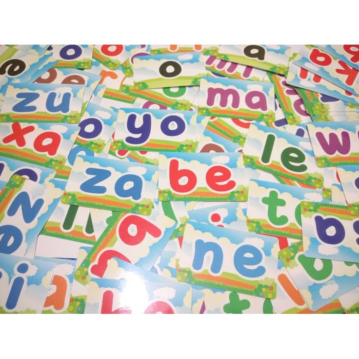flash card suku kata I belajar membaca suku kata [SALE]off40%